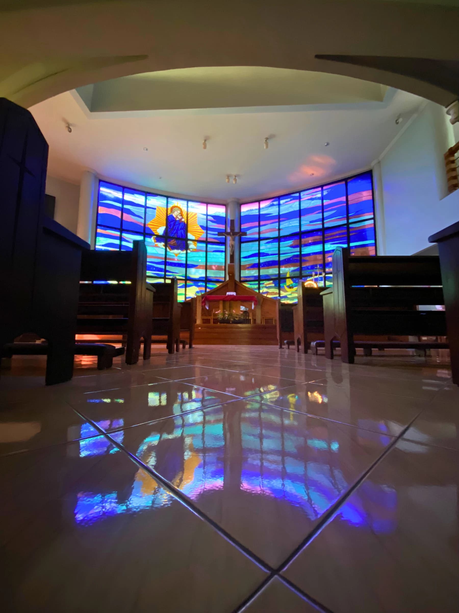 Caritas Don Bosco School chapel and prayer life