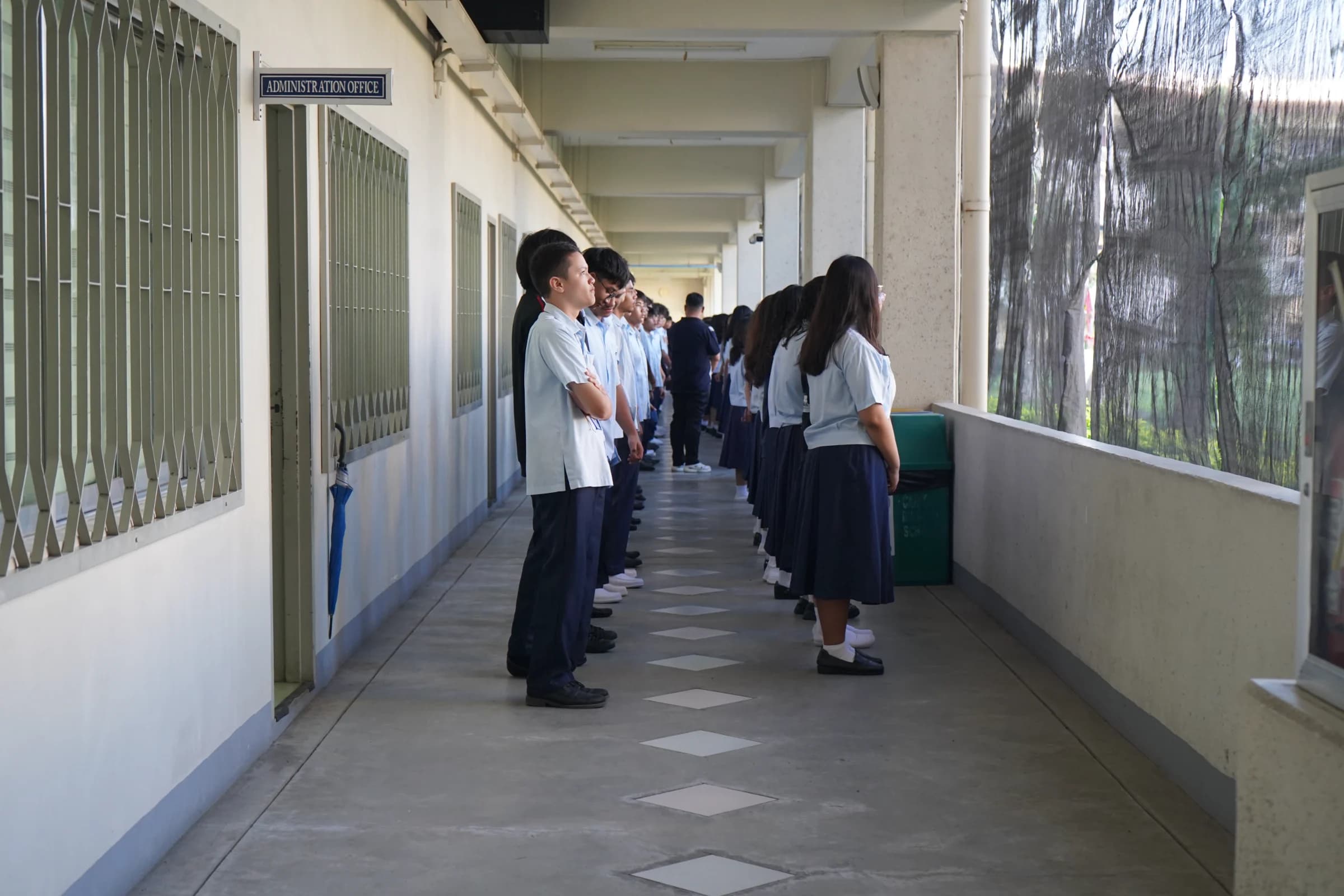 CDBS learners on campus